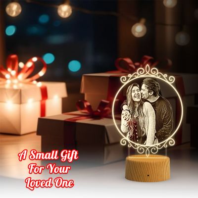 Photo Frame Design Night Lamp With Customized Photo